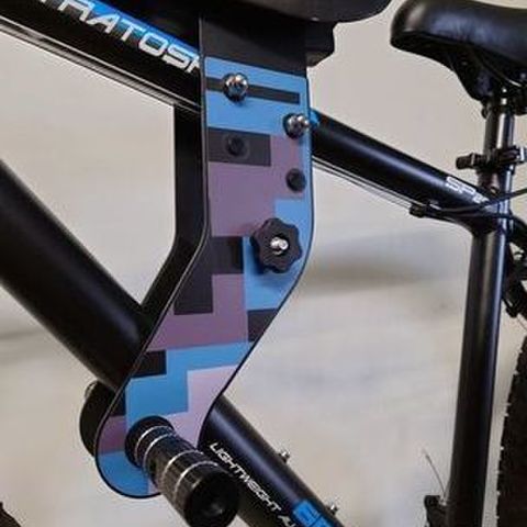 Bike Buddie with Digital Camo Wrap(Blue)