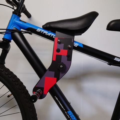 Bike Buddie with Digital Camo Wrap(Red)