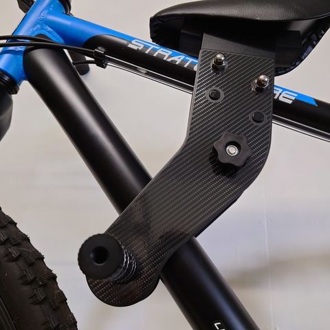 Bike Buddie with 5D Black Carbon Fibre Vinyl Wrap
